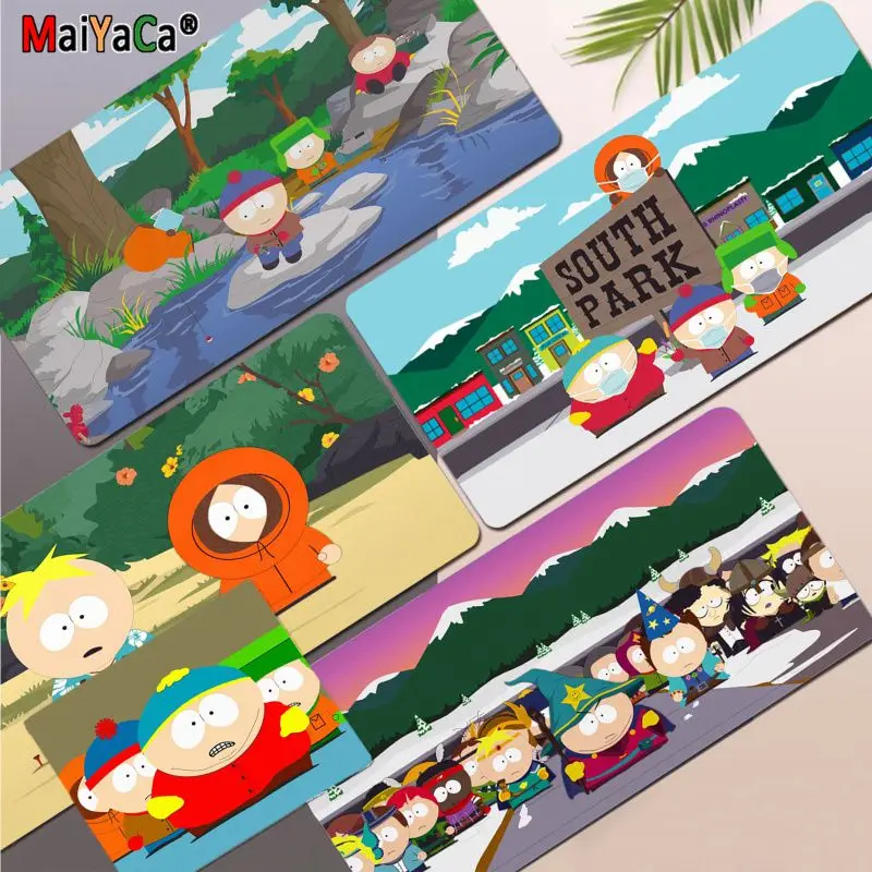 

South Cartoon Park High Quality Large Mouse pad PC Computer mat for L XL game Customized mouse pad for CS GO PUBG