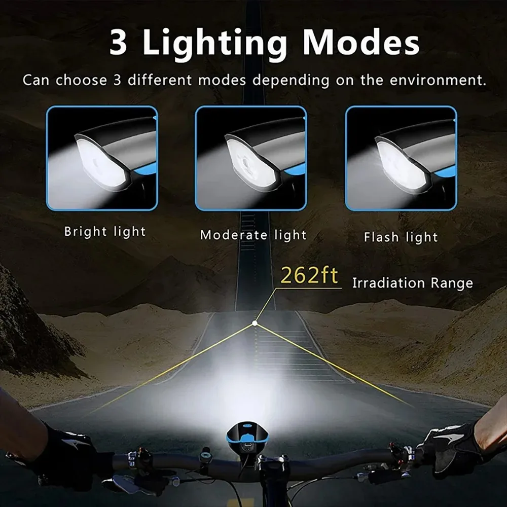 Яркий Сигнал Ночной Езды Для Горного Велосипеда Децибел Громкий Звук Аксессуары