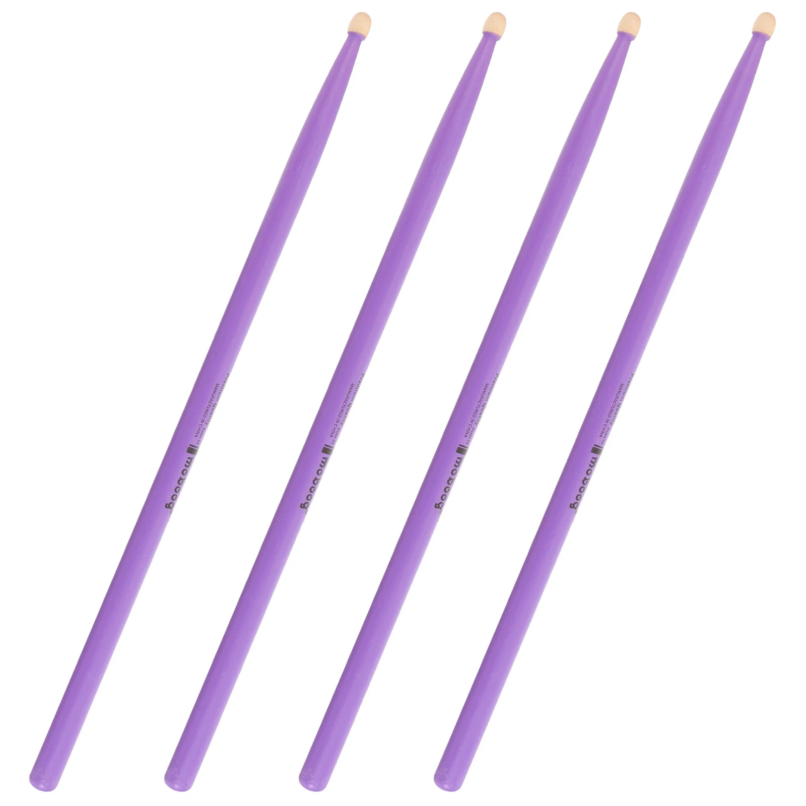

2 Pairs Maple Sticks Lovely Drum Percussion Instruments Adults Simple Drumstick Music Drumsticks