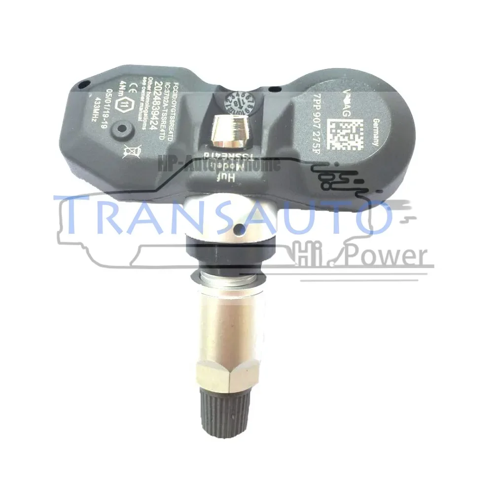 Система контроля давления в шинах 4 шт. 433 МГц 7PP907275F датчик для Audi A4 A6 A8 Q7 R8 Volkswagen TPMS