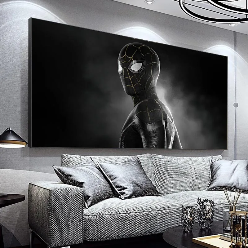 

Marvel Человек-паук холст постер знаменитый фильм плакат холст стены Искусство дома холст живопись для гостиной домашний декор кукро подарок