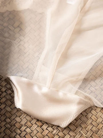 SuyaDream Кружевные трусы из шелка