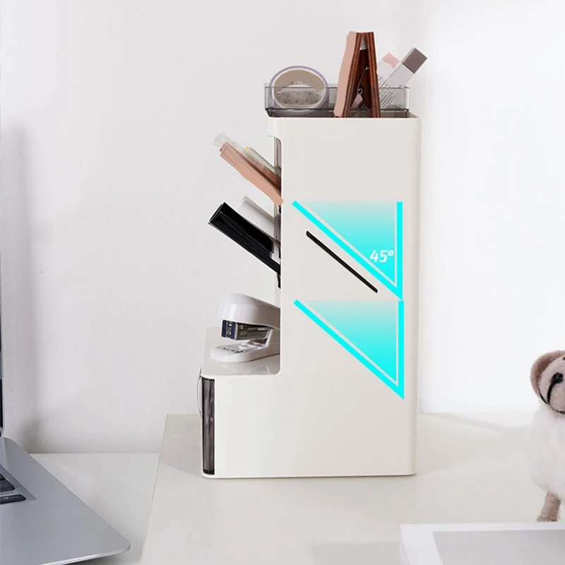 Цельный держатель для ручек настольный органайзер карандашей с ящиком стола