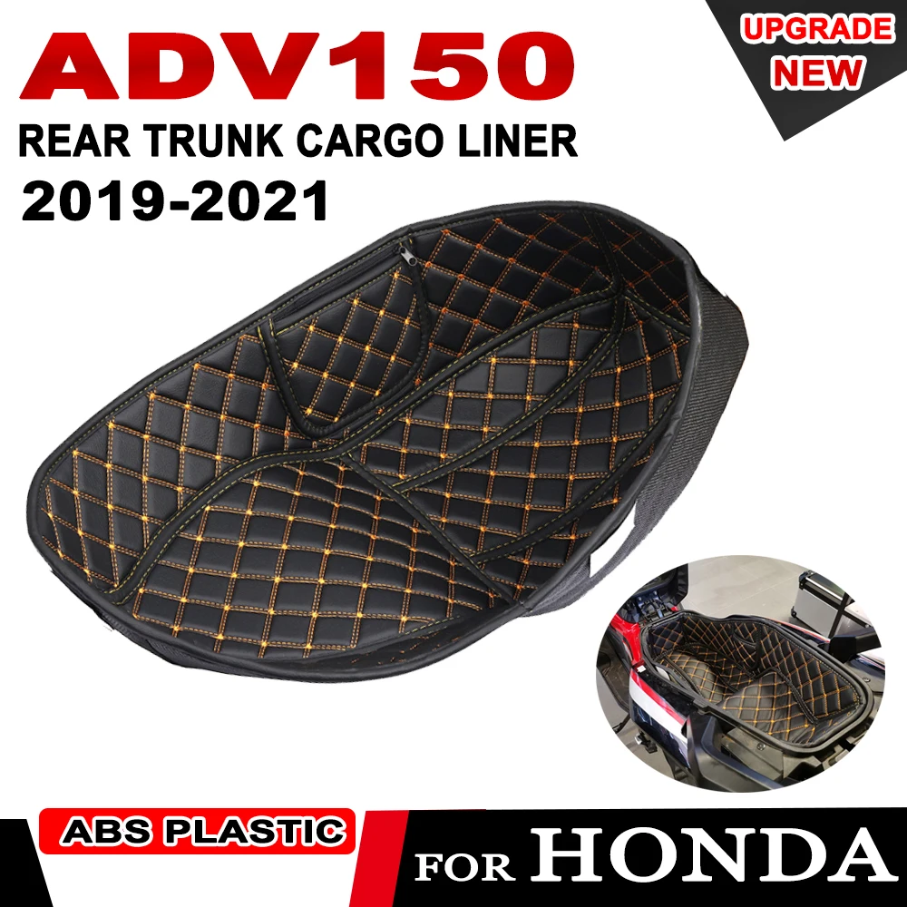 

Rear Trunk Cargo Liner Protector Seat Bucket Pad Storage Box Mat For Honda ADV 150 2019 2020 2021 ADV150 Motorcycle Accessories