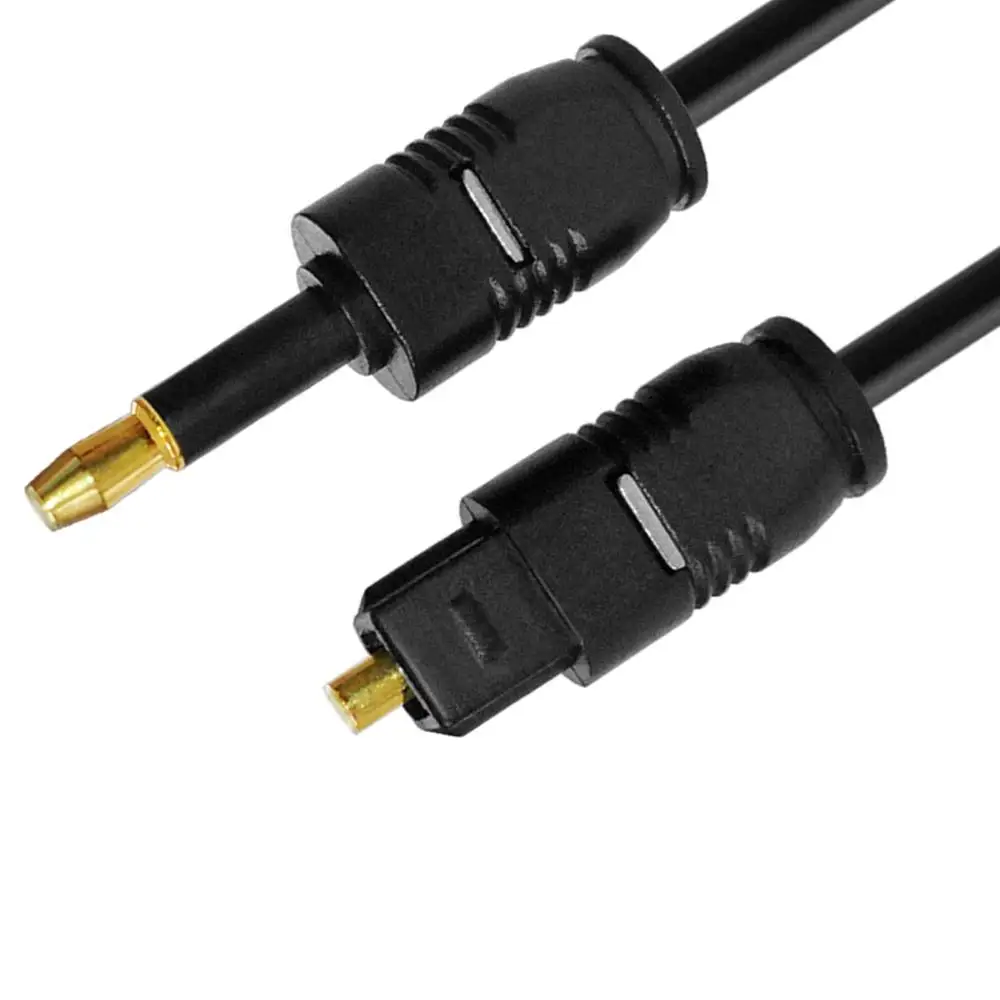

Digital Sound Toslink To Mini Toslink Cable 3.5mm SPDIF Optical Cable 3.5 To Optical Audio Cable Adapter for Macbook 1m 2m 3m 5m