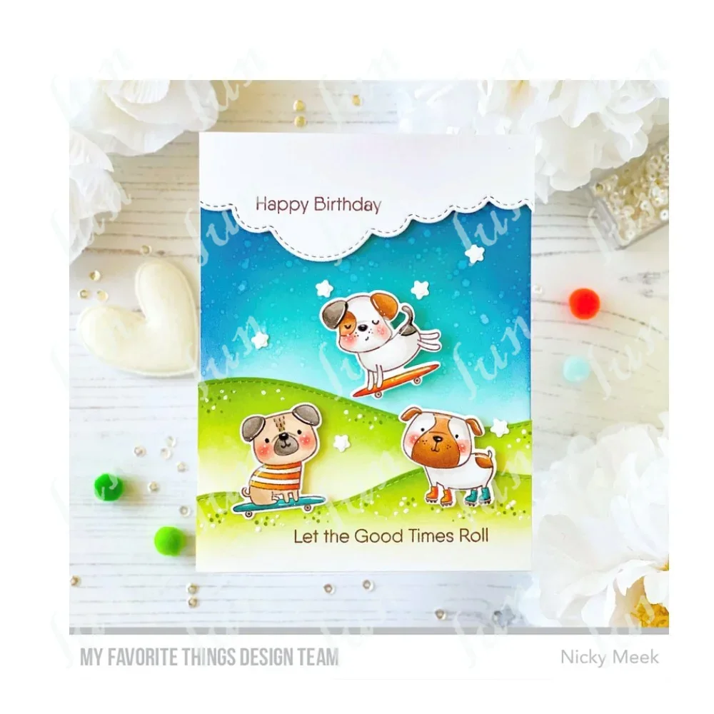 Марка ручной работы Die Sheets дружественная ветряная мельница металлические штампы