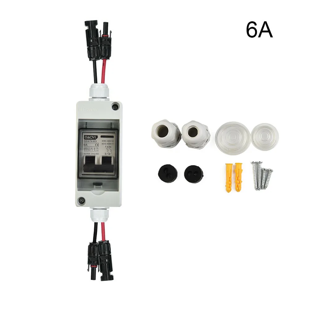 

PV Isolator Switch DC/AC 6A-63A IP65 Disconnect Solar Panel Isolation Circuit Breaker For Protection Of Solar Panels