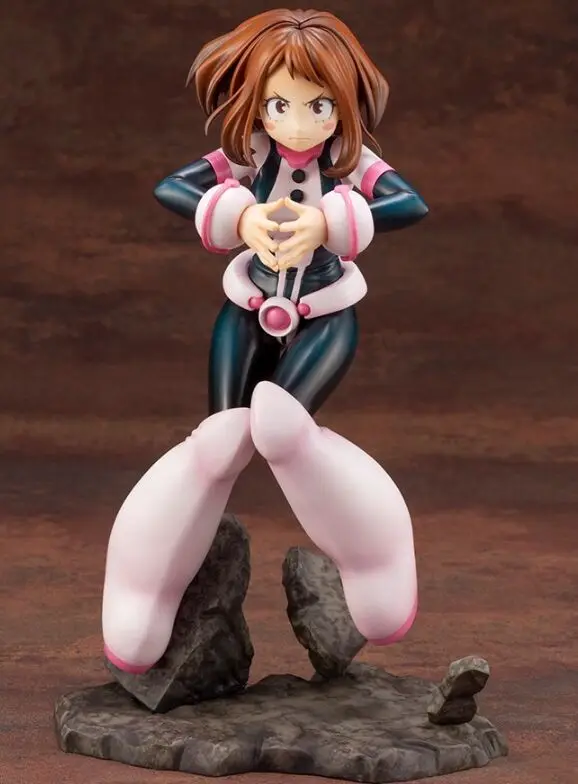 Оригинальная игрушка Kotobukiya ARTFX J мой герой Академия очако урарака Модель ПВХ фигурка игрушка 1/8