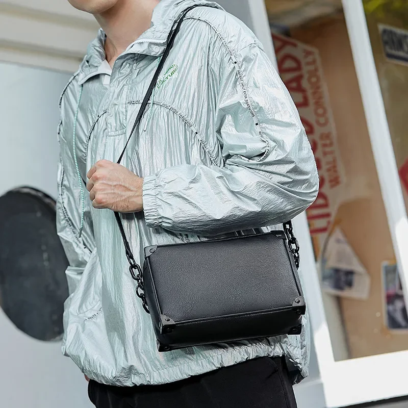 

Sling Luxury Original Husband Shoulder Men Bags Leather Multifunctional Strap Boy Handbags Bag Designer Men's Side Man