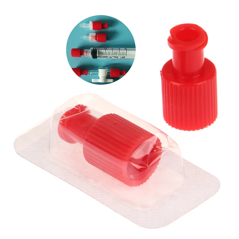 

5Pcs Combi-Cap Male/Female Luer Lock Closure, Sterile individual pack,made of ABS
