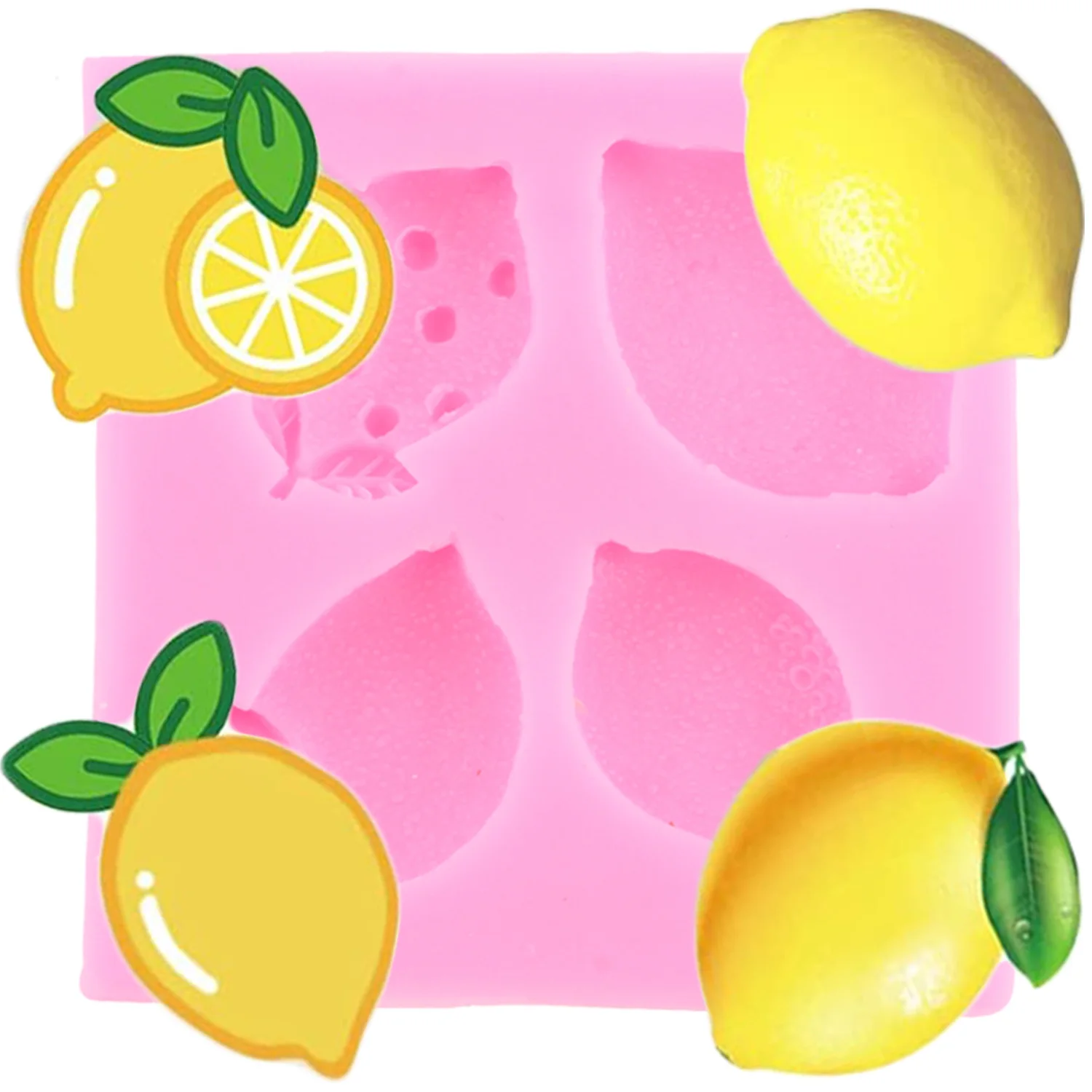 

Силиконовая форма лимона, апельсина, «сделай сам», форма для поделок, инструменты для смолы, для шоколада, кексов, выпечки