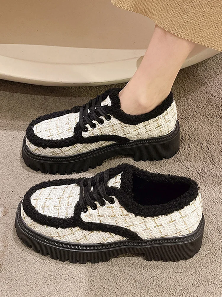 

Женские кроссовки в римском стиле, Разноцветные Повседневные однотонные кроссовки на толстой платформе, без застежки, с круглым носком, на ...