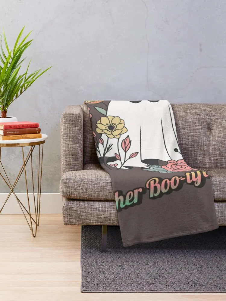 Еще один Boo-tiful Day — одеяло Элдридж и жуткие призрачные цветы детские одеяла