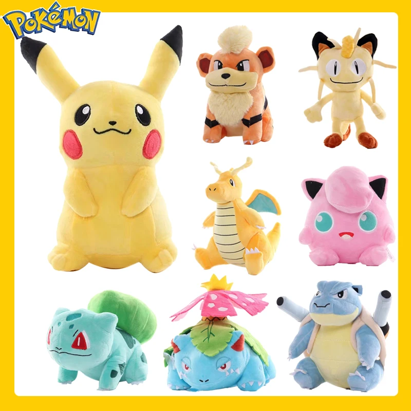 

Pokemon Pikachu Plush Toys Stuffed Toys Japan Movie Pikachu Anime Dolls Christmas Birthday Gifts for Kid Toys