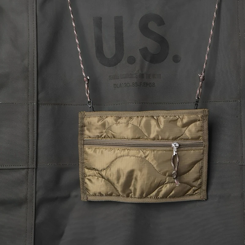 Прочная Модифицированная сумка-вкладыш Bronson M65 для мужчин и женщин маленькая