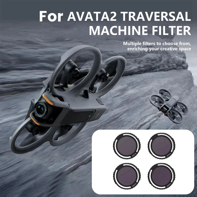 Фильтры для объектива NDPL DJI Avata2 Drone ND8PL ND16PL ND32PL ND64PL