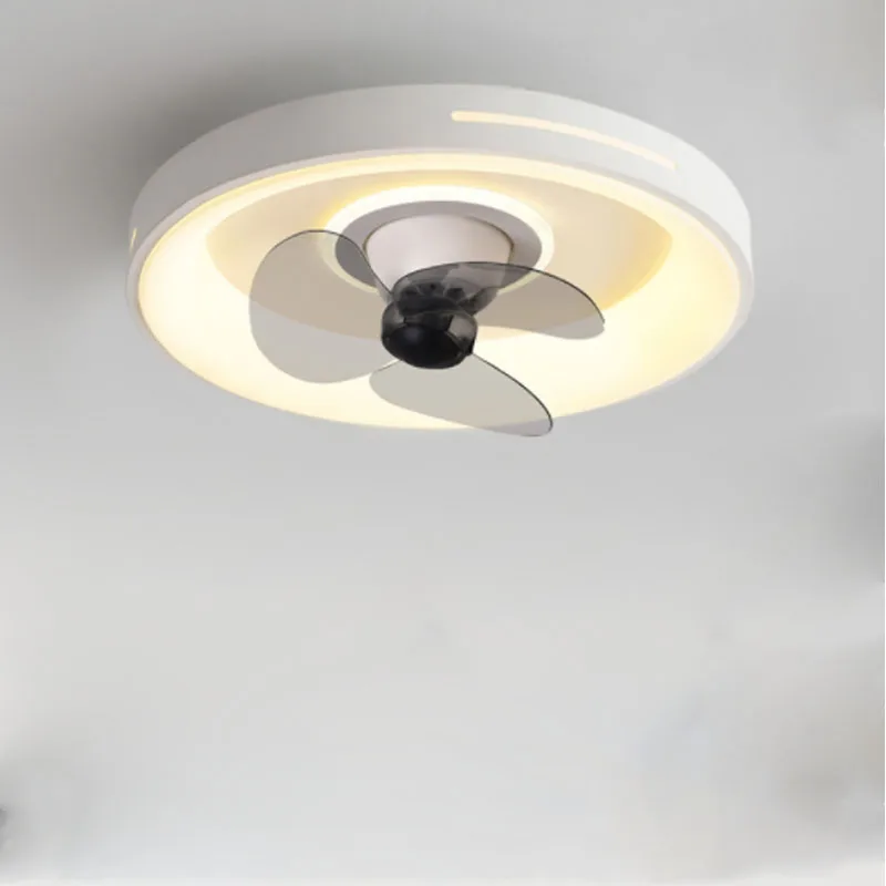 

Ceiling Fans With Light Invisible Fan Light DC Motor 110V 220V Blades Reversible Blades 360 Degree Rotate Shake Head Fans