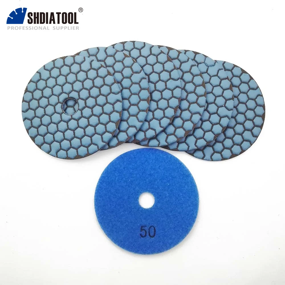 

SHDIATOOL Полировальные накладки для камня 6 шт.