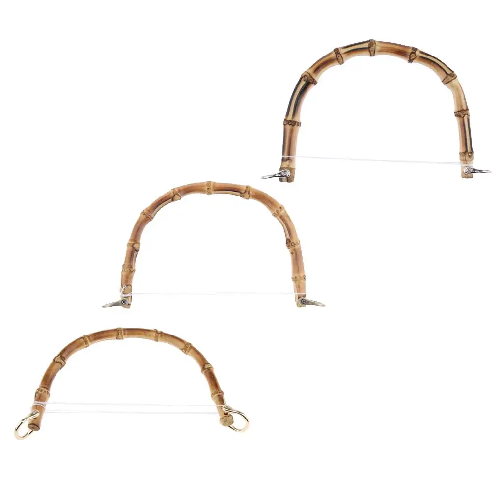 Деревянный настоящий бамбуковый кошелек замена ручки сумки для изготовления