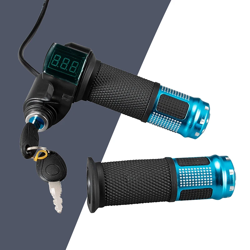 Скоростная Дроссельная заслонка для электровелосипеда с ЖК-дисплеем 12-72 в