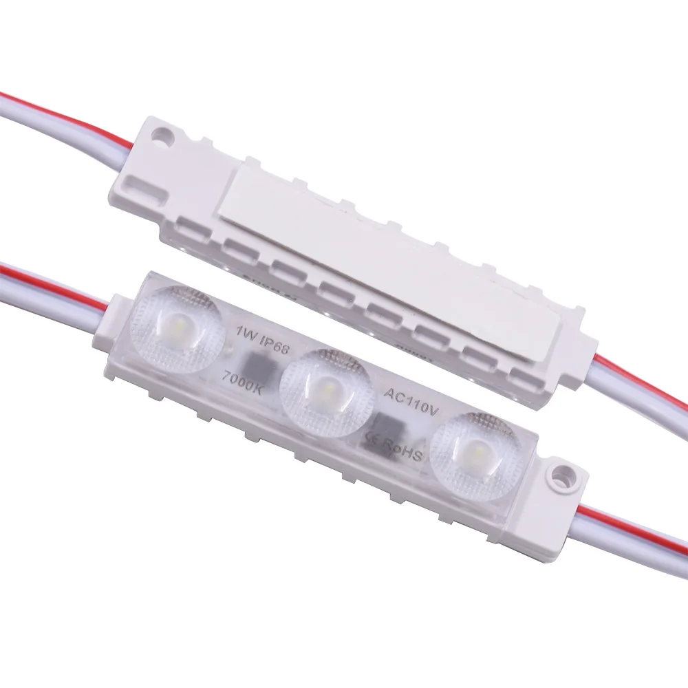 Светодиодный модуль высокой мощности AC110v 2835 50 шт. подходит для ночника 2-10 дюймов