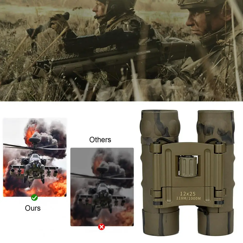 

Handheld Telescope Premium Compact Binoculars with Low Light Ideal for Bird Watching Hunting Outdoor Activities Hunting