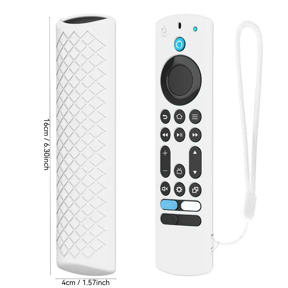 Силиконовый чехол для пульта дистанционного управления Alexa Voice Fire TV Stick 4K 2nd