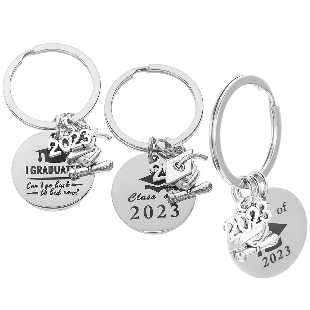 

Keychain Graduation Keyring Gifts Class Key Party Souvenir Teacher Keychian Academic Motivational Supplies Chain Pendants Tag