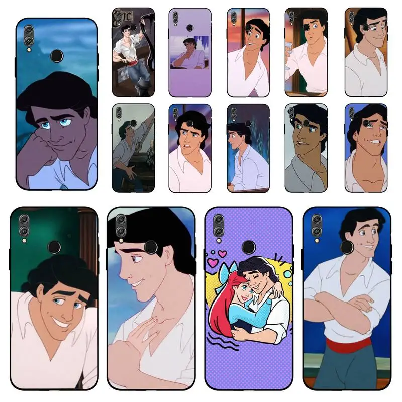 

Disney Prince Eric Phone Case for Huawei Honor 10 i 8X C 5A 20 9 10 30 lite pro Voew 10 20 V30