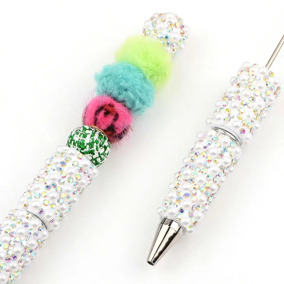 1 шт. 15 см встроенный искусственный жемчуг стразы креативная ручка из полимерной