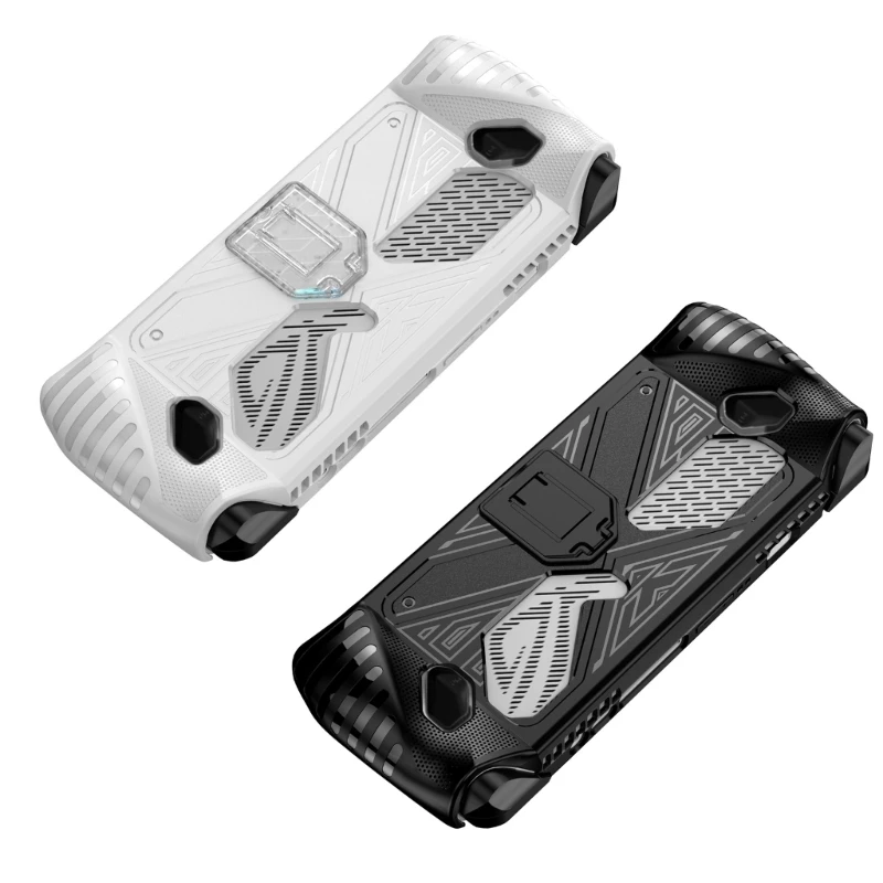 

for ROGAlly Gamepad Housing with Support Bracket Shockproof Skin BumperShell