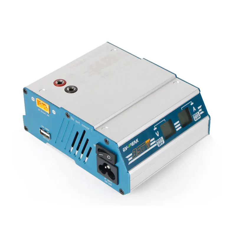 EV-PEAK PU2, высокомощное зарядное устройство с сенсорным управлением, модель автомобиля, зарядное устройство для радиоуправляемого дрона