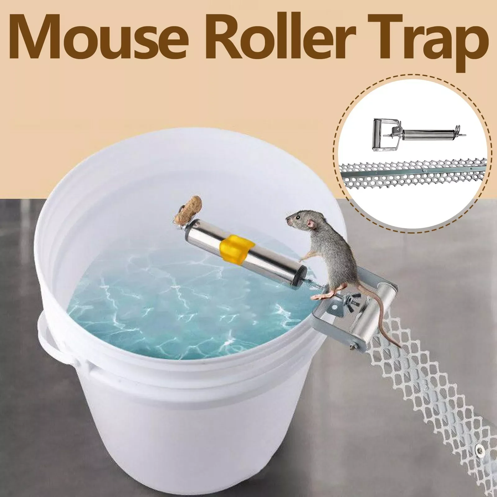 

Pest Trap For Mouse Seesaw,mouse Trap,mouse Roller, Mousetrap,rat Trap, Mouse Trap 1PC Wheel Mouse Trap Ловушка#25