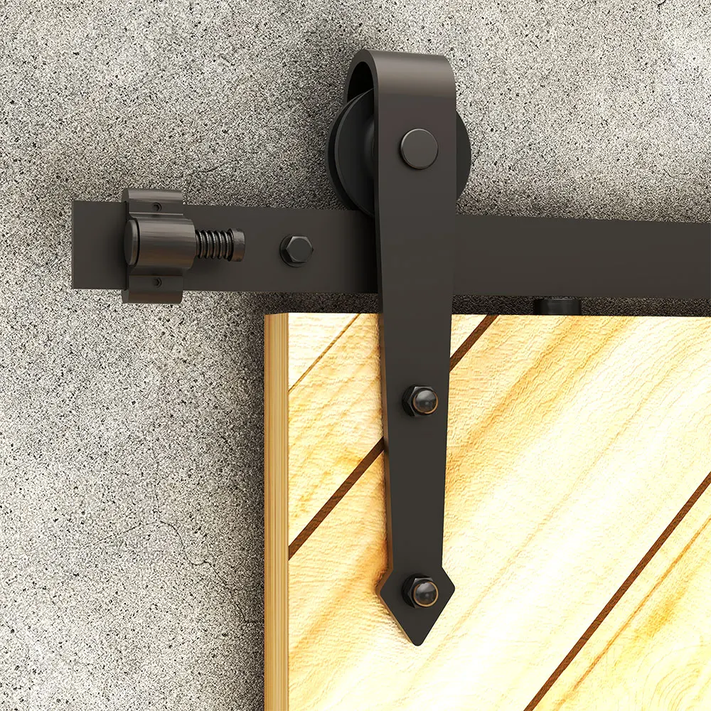 Комплект фурнитуры для раздвижных дверей сарая сверхмощный плавно и бесшумный