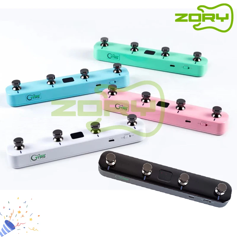 

Mooer GWF4 Wireless Footswitch Switch Pedal Controller for Prime P1 Smart Guitar Pedal and Gtrs Electric Guitar