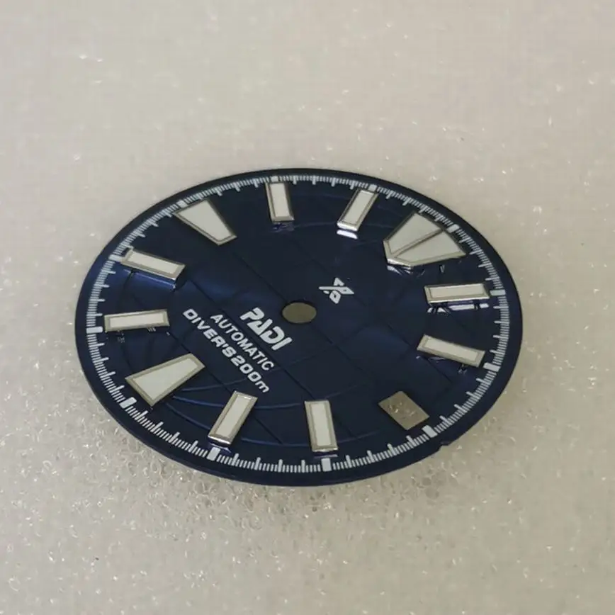 Dial 28.5mm blue black Watch Accessories 3C green fits NH36A movement Watch Dial