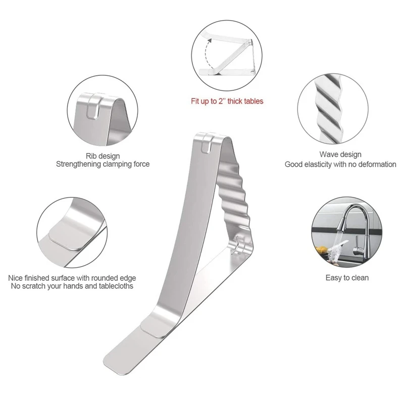 Акция! Зажим для скатерти пикника держатель весовой ткани улицы 24 предмета в