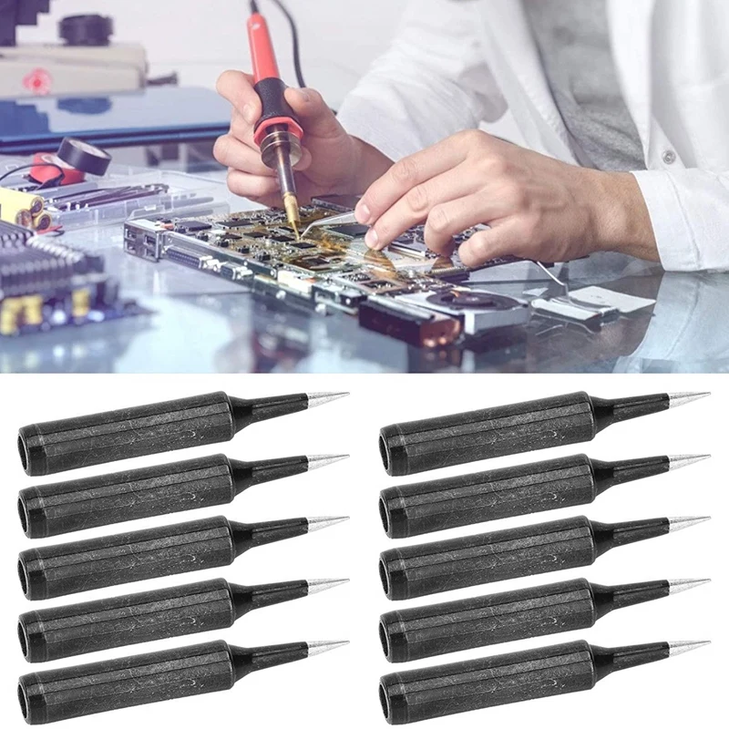 Наконечники паяльника серии 900M-T-I 10 шт. сварочные промышленные наконечники для