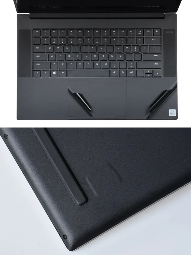 Наклейка из углеродного волокна для ноутбука защитная наклейка пленка Razer Book 13 2020