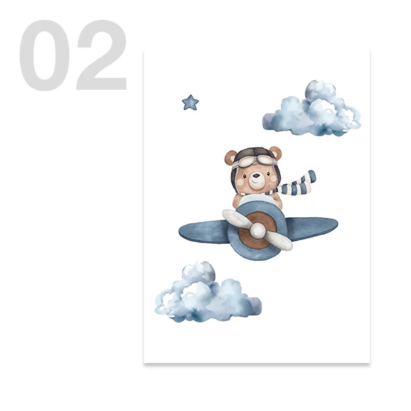 

Настенная картина "Милый Мишка Тедди в космосе" Pina Colada