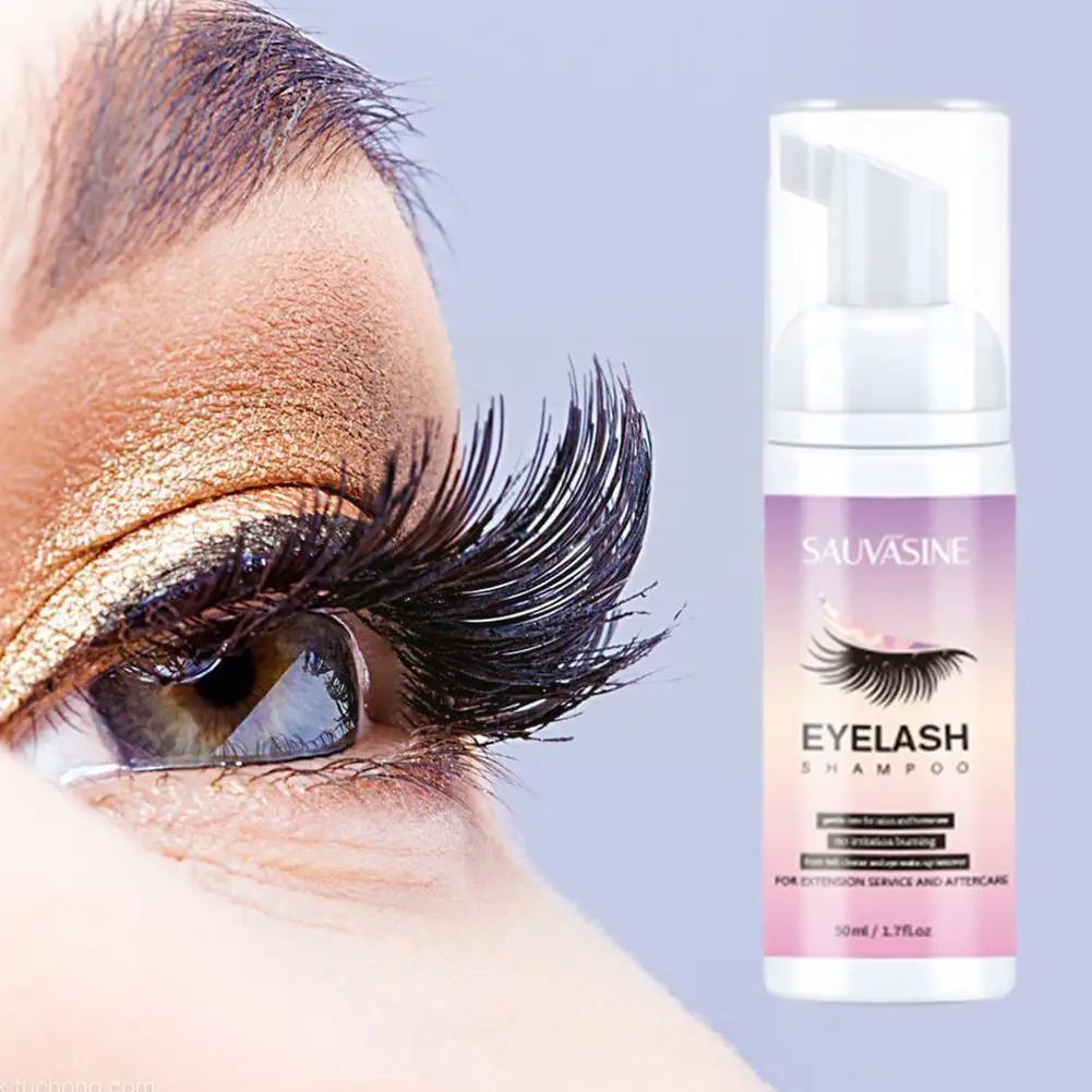 Профессиональный Шампунь для наращивания ресниц E1f9 пенопластовое средство