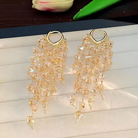 Дингабию Темпераментные кристаллы серьги