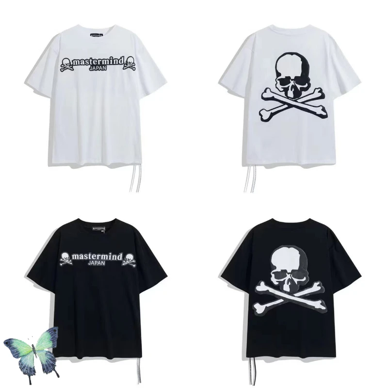 

Skull Print 2022 New Style Mastermind T Shirt Men's Fashion MMJ T-shirt