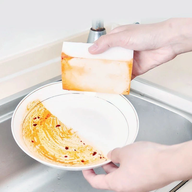 

20/40 Pcs Melamine Sponge Magic Sponge Household Eco Friendly Eraser Cleaner 10*6*2CM Kitchen Bathroom Accessory Cleaning Tool