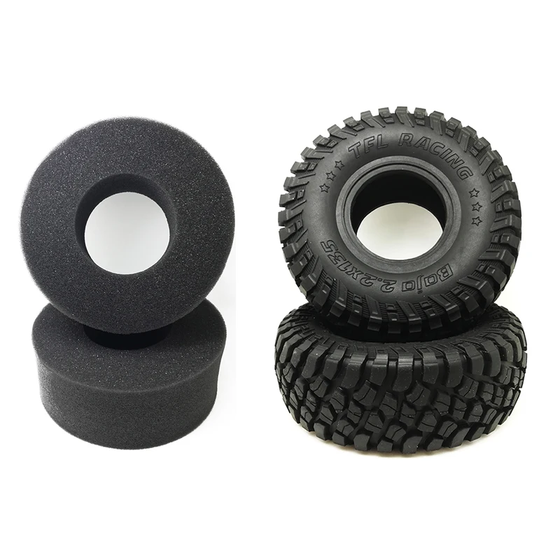 2 2-дюймовая имитация модели альпинистского автомобиля с губчатыми шинами 135 мм