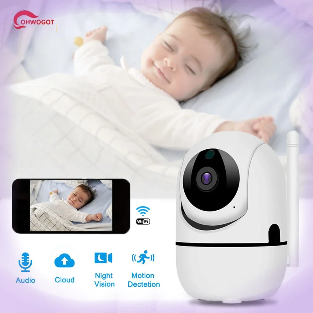 

Web Camera 360° Panoramic Dead Angle Free WiFi Remote Intelligent Household Baby Monitoring HD Definition Night Vision Camcorder
