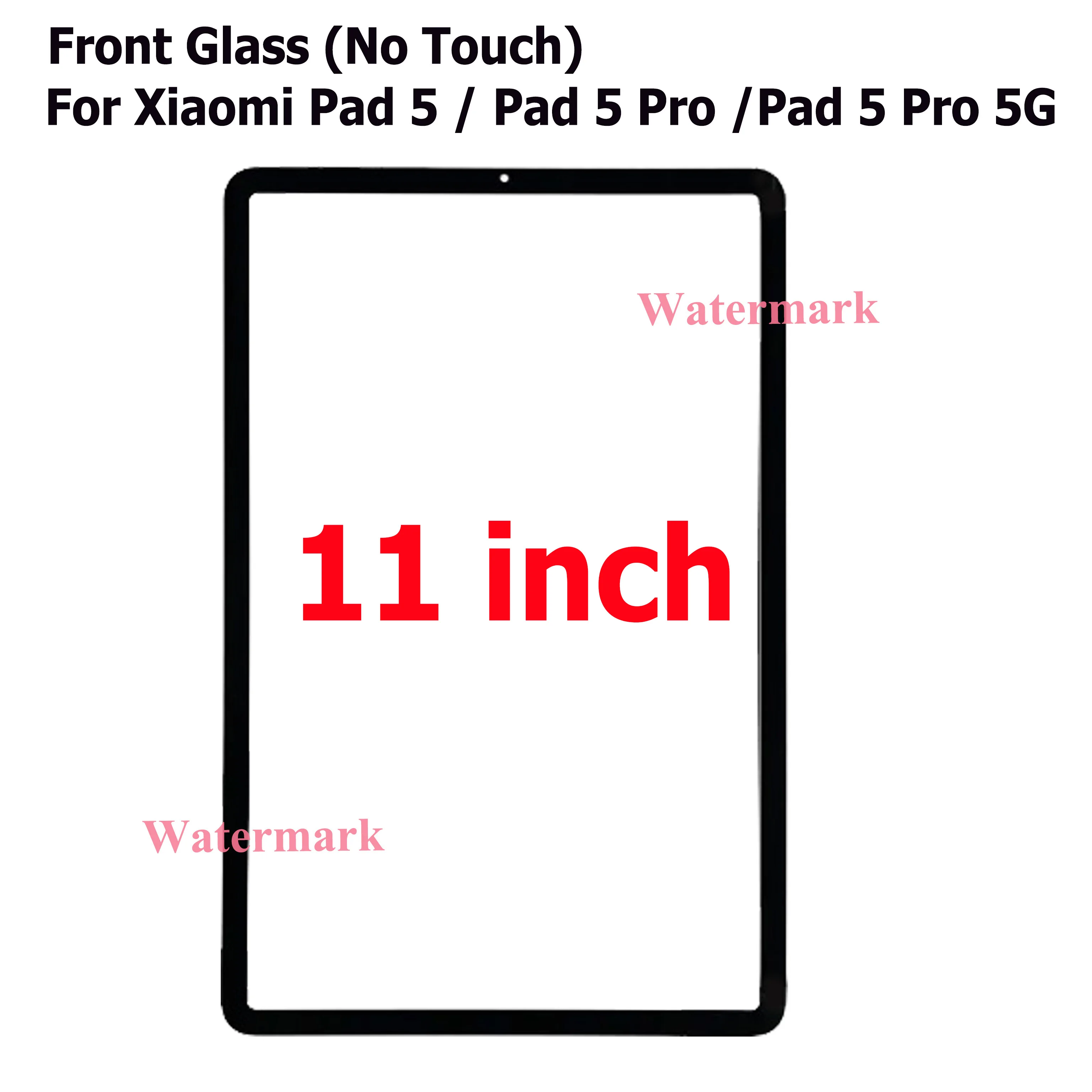 5 шт. без OCA для Redmi Pad 10 6 ''Redmi SE Xiaomi 5/mi 6(Pro)/mi Pro 12 4'' Переднее стекло запасные