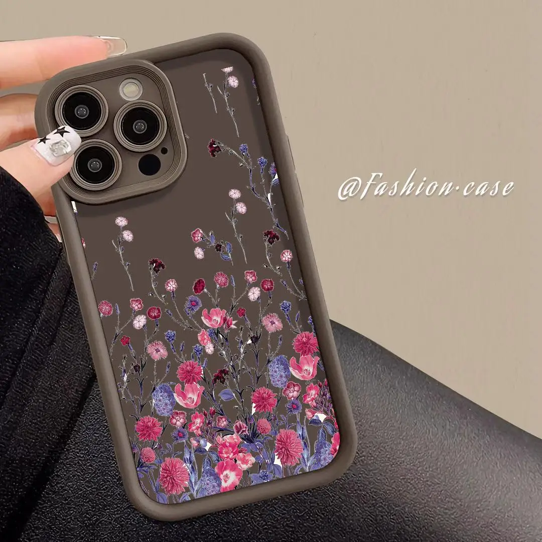 Цветочная фотография для Realme C63 C65 C51 C53 C21Y C25Y C30 C31 C33 C35 C11 C20 8 8i мягкий силиконовый