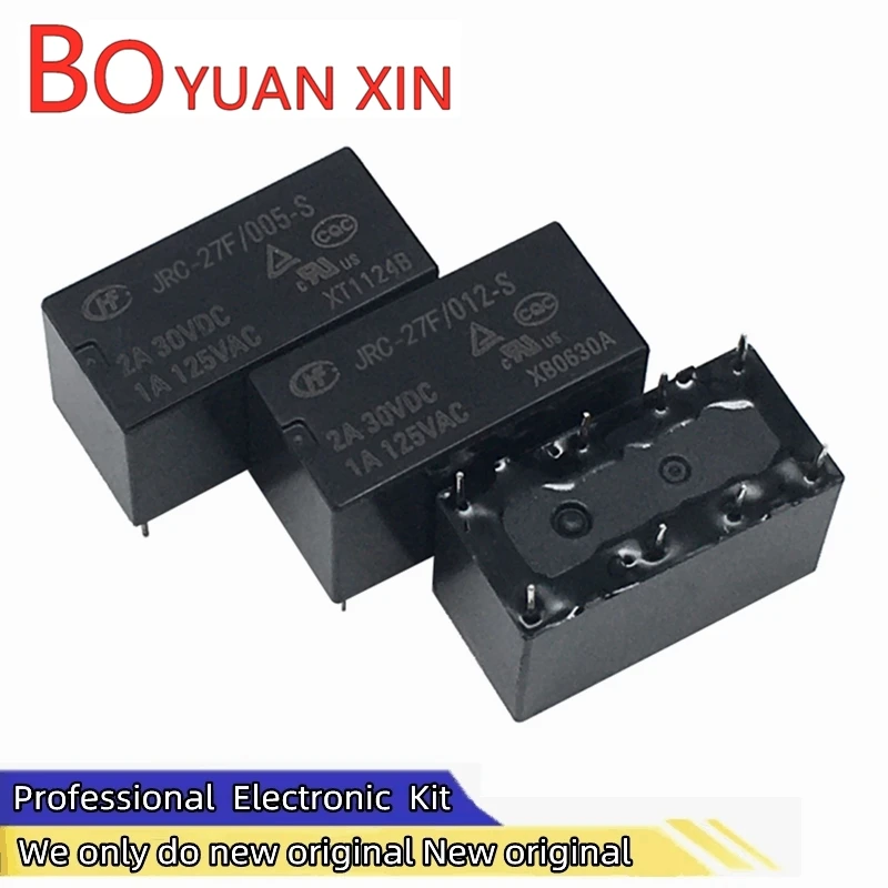 Реле связи JRC-27F- HFD27- 005 012 024-S 024-M 5V12V24V электромагнитное реле 4078 8 футов 2A