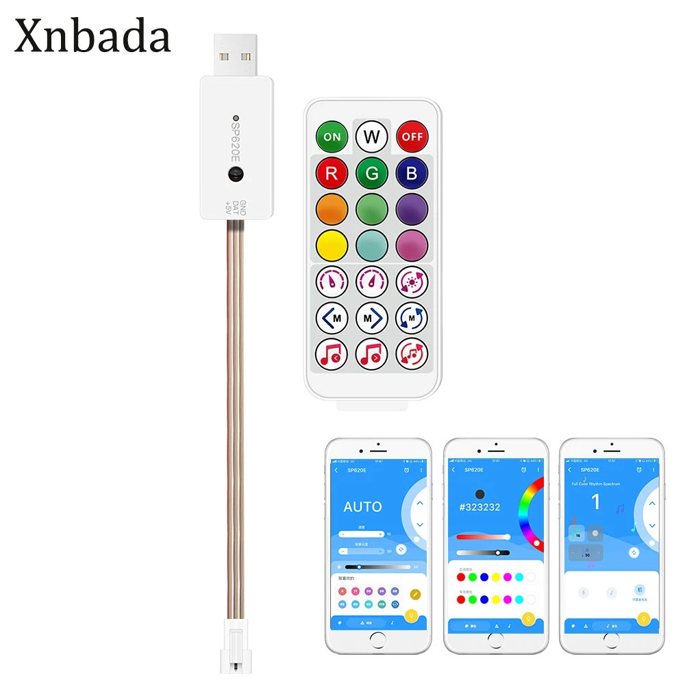 

Xnbada RGB Контроллер WS2812B Bluetooth